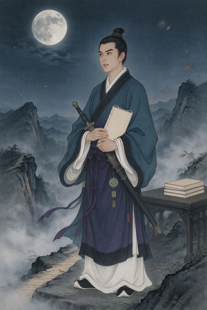 冯谖画像